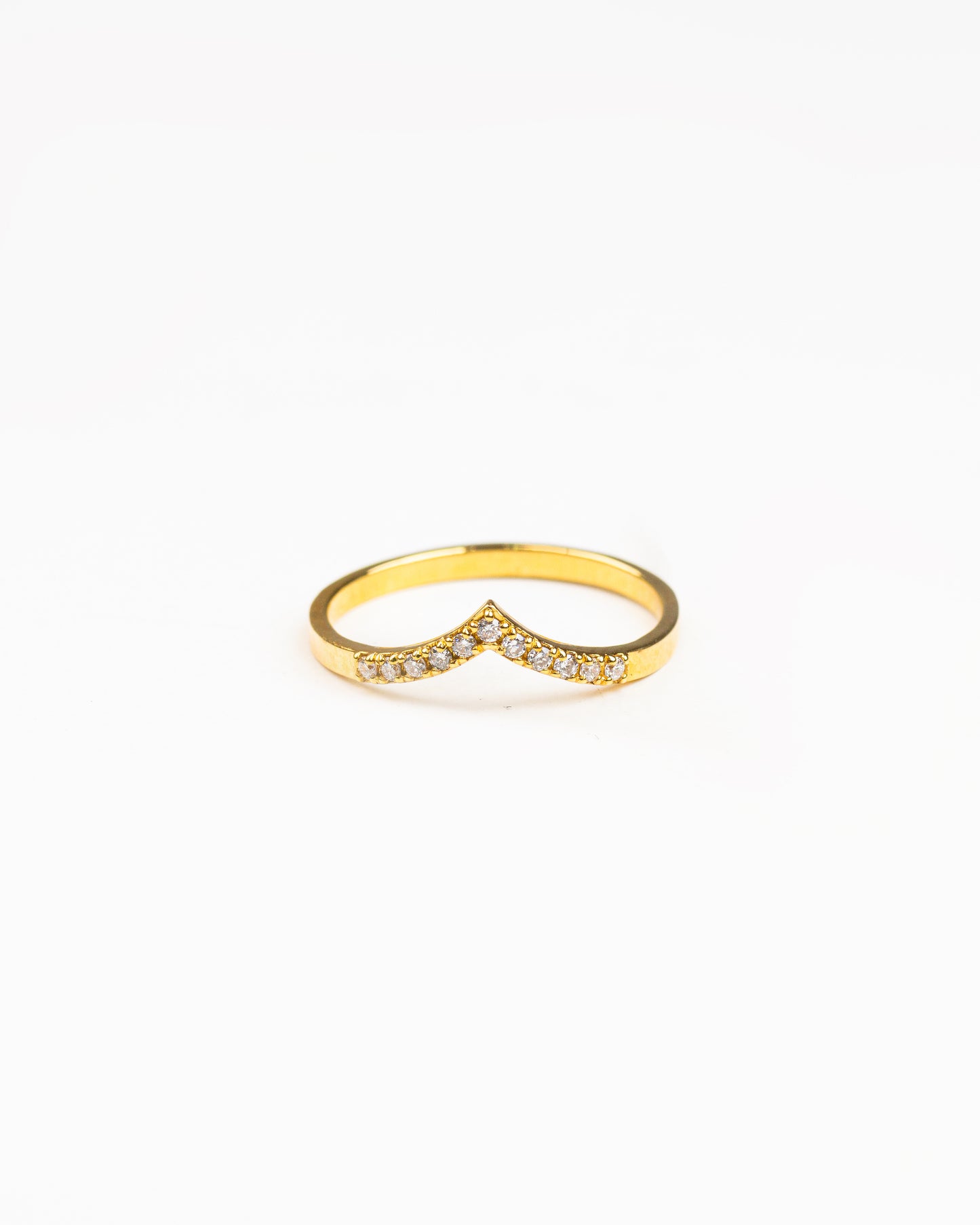 Baby diamond lotus tiara