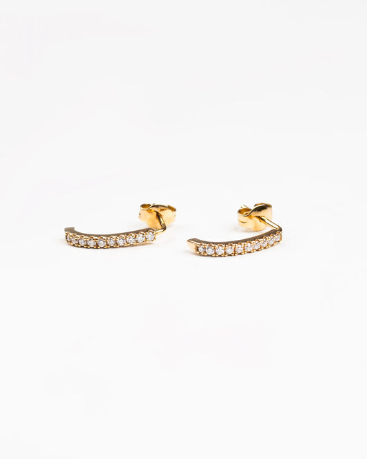 Star trail earring