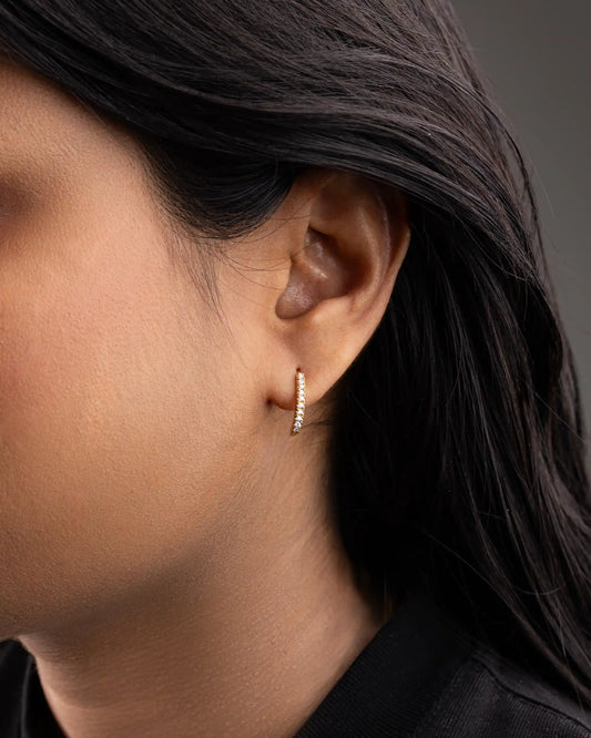 Star trail earring