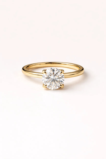 Sayuni solitaire band